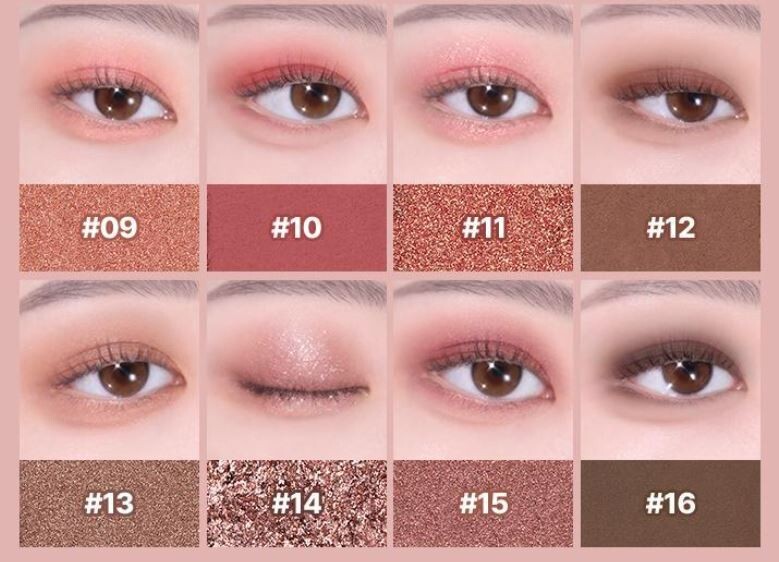 WAKEMAKE Soft Blurring Eye Palette #24 Bloody Game Blurring 14g | eBay
