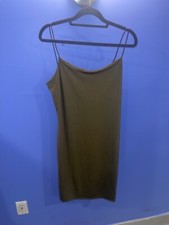 Green Slip Dress
