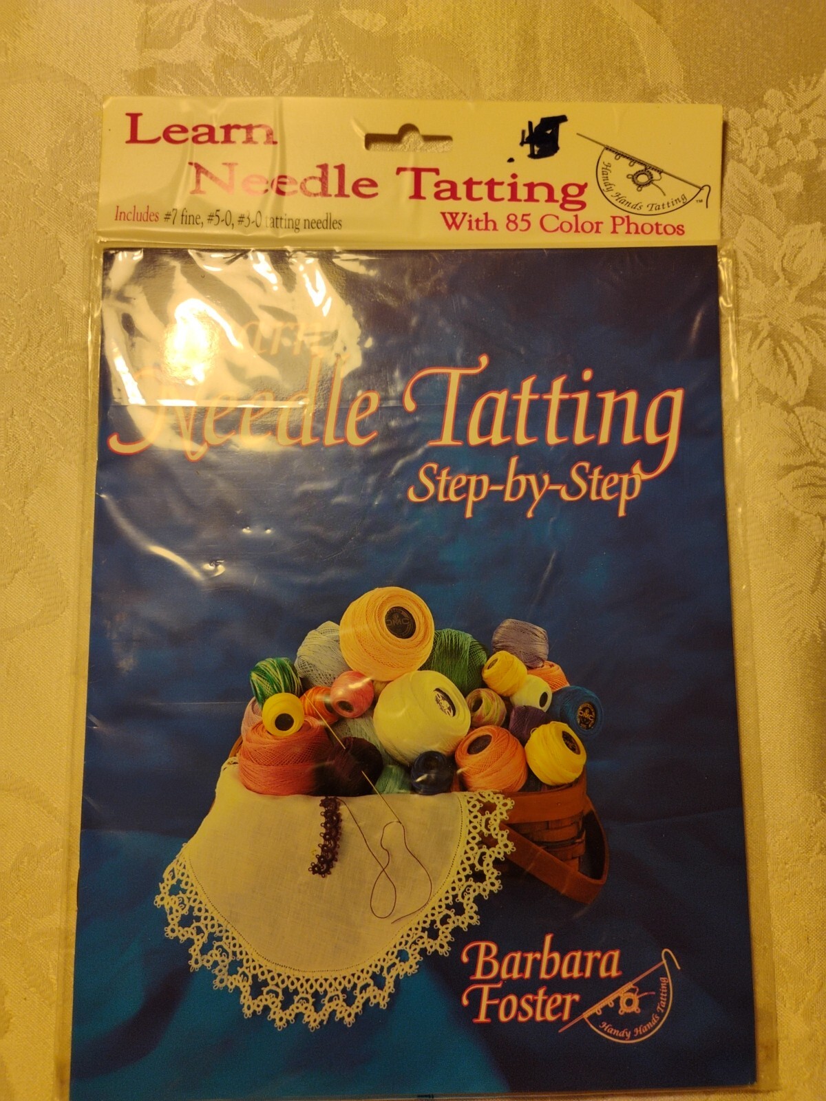 Step-by-Step Needle Tatting Guide by Barbara Foster Sealed Package