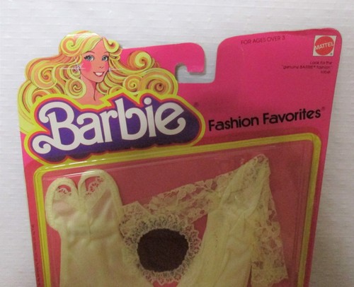 1981 Superstar Barbie Christie PJ Fashion Favorites Mattel #3785 Nightgown NRFC - Picture 5 of 7