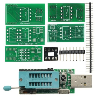 CH341A Programmer V1.7 1.8V Level Conversion W25Q64FW W25Q128FW GD25LQ64