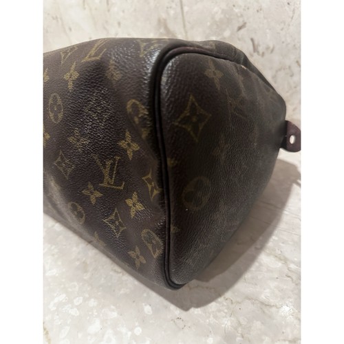 Louis Vuitton Monogram Speedy 25 M41528 Women's Boston Bag Brown From Japan Used - Picture 6 of 12