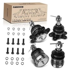 Set of 4, Front Upper Lower Ball Joints Kit, Compatible with Chevy  GMC -