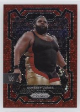 2024 Panini Prizm WWE Red Under Card Prizm 4/99 Odyssey Jones #103 1t5