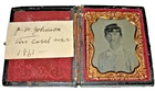 Civil War 9th Plate Tintype Pvt. JNO. W. JOHNSON MARYLAND PURNELL LEGION INF POW