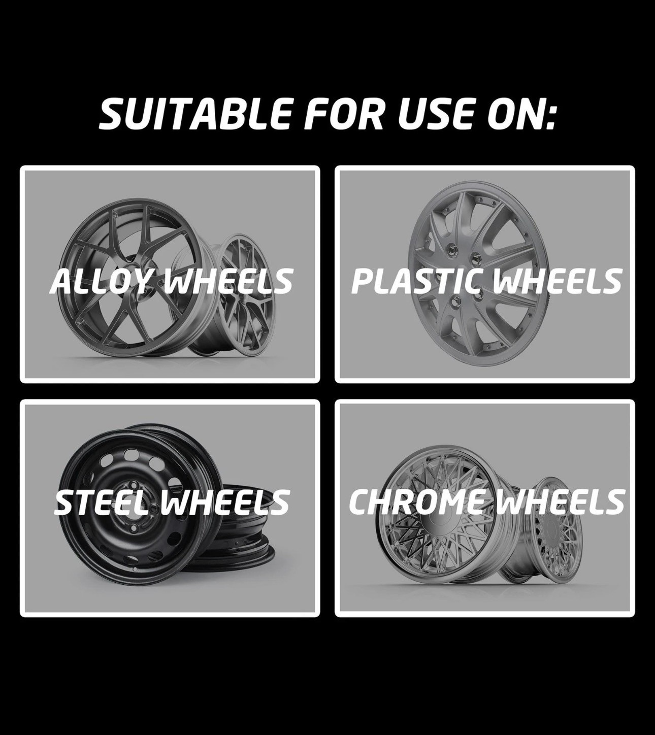 Alloy Wheel Cleaner CarPlan Demon Universal Brake Dust Dirt Remover 1 Litre image 3