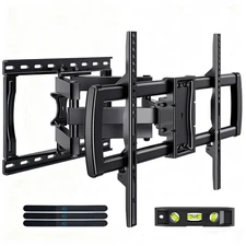 TV Wall Mount Bracket for 32-85 Inch Tvs Full Motion Dual Articulating Arm with