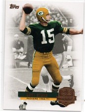 2012 Topps QB Immortals #QI-BS Bart Starr Green Bay Packers    55