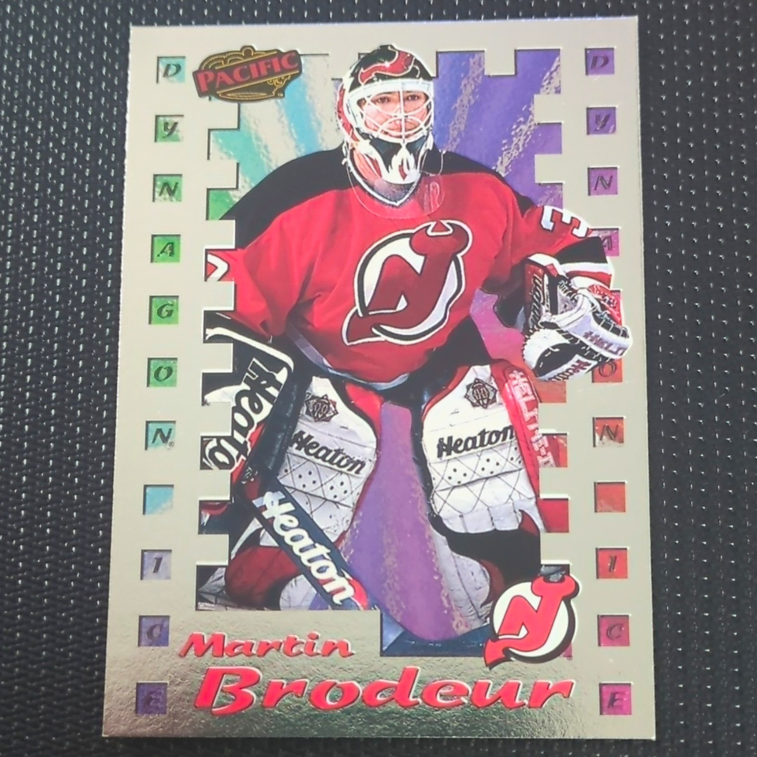Pacific 1997-98 Dynagon Ice Martin Brodeur New Jersey Devils Insert #12