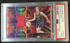 2024 Select WNBA Caitlin Clark Selective RC Jersey Purple Prizm #/49 PSA 9