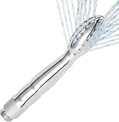 Metal shower enema cleaning handheld flushing shower port multi-hole male female