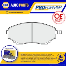 Brake Pads Set fits MAZDA BONGO SG 2.5D Front 95 to 01 Proformer CBZ23322Z