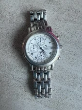 Lucien Piccard Men’s Chronograph Tachymeter Stainless Steel Watch – 38mm Quartz