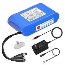 12V 6Ah LiFePO4 Battery Pack, Ultra Long Life Cycles Rechargeable DC 12.8V