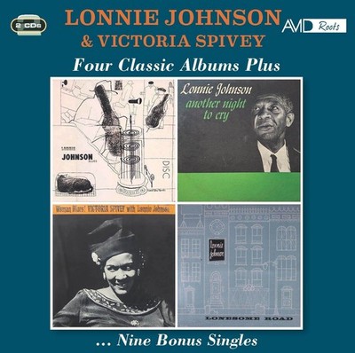 Lonnie Johnson with Victoria Spivey Four Classic Albums Plus (CD) (UK IMPORT)