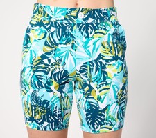 Denim  Co. Women's Plus Sz Swimsuit 2X Beach Regular Functional Blue A634831