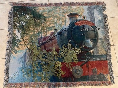Hogwarts Express Woven Throw from the Wizarding World of Harry Potter