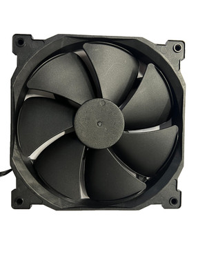 Phanteks 140 mm MP statischer Hochdrucklüfter - 93 CFM, 2000 U/min, schwarz - OEM