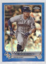 2022 Topps Chrome Logofractor Edition Blue Refractor /150 Alex Bregman #44 0vf5