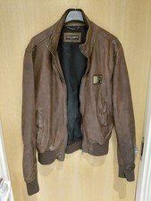 Dolce Gabana Leather Jacket 40 M