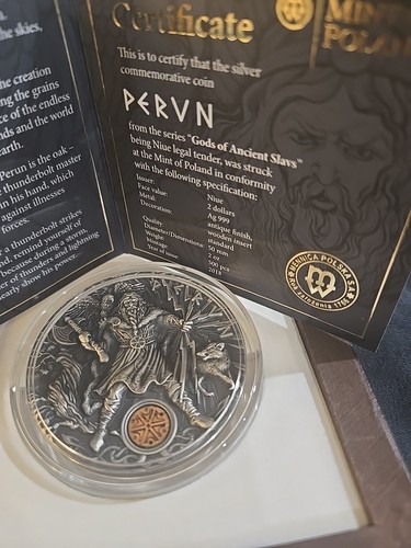 2018 Niue 2 Oz Pervn - Picture 3 of 3