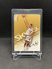 Tariq Abdul-Wahad 1998-99 Skybox Premium Autographics Auto Signed Kings