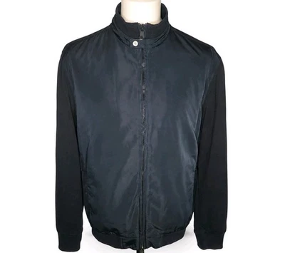 Karl Lagerfeld Hybridjacke XXL Marineblau Designer Jacke Herren Übergangsjacke - Bild 1 von 4