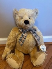 Vintage Knickerbocker Mohair Teddy Bear Roscoe 17"