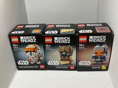 LEGO BRICKHEADZ Star Wars Trio | Sets 40539 / 40615 / 40675 | Brandneu & Versiegelt