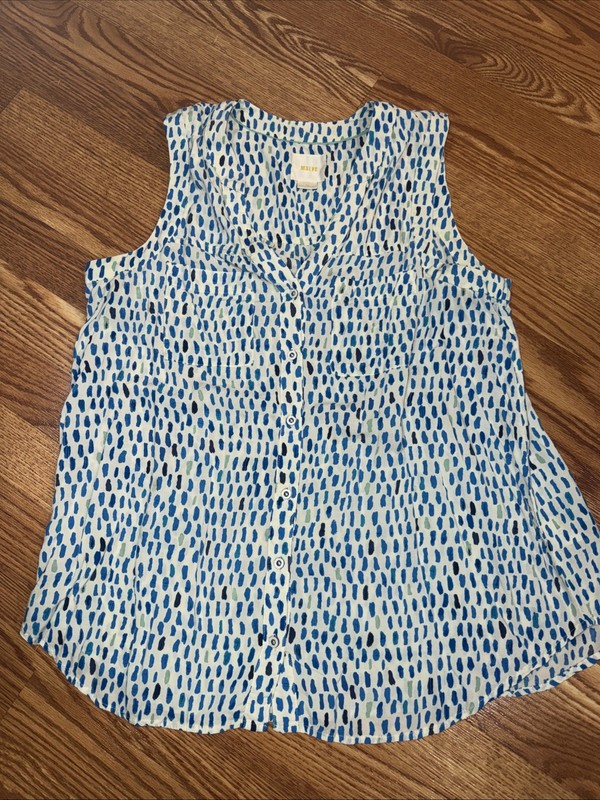 Maeve Anthropologie Sleeveless Top Size 12