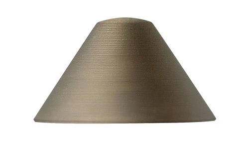 Hinkley Landscape Hardy Island Triangular LED Deck Sconce 3.5" Matte Bronze - Picture 2 of 10