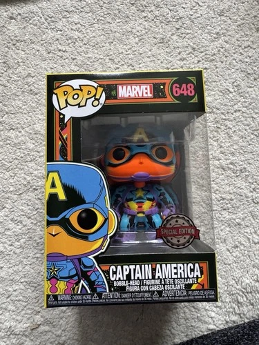 Funko Pop! Marvel Captain America #648 (Target Exc) Vinyl Figure W/ Protector