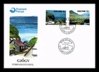 Dr Jim Stamps Faroe Islands Tourism 1993 2V Set First Day Cover