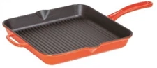 Hecha 11" Orange Square Grill Pan