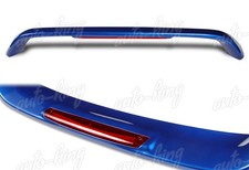 Painted Blue Rear Trunk Spoiler Wingled Brake Light Fit 96-00 Honda Civic 2-dr