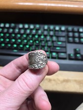 Ring Handmade From Vintage Silverware Heavywe...