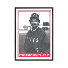 1982 TCMA Minor League Fernando Gonzales Alexandria Dukes #7