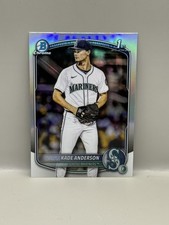 2025 Bowman Draft Kade Anderson 1st Bowman Chrome REFRACTOR #BDC-3 Mariners