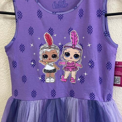 LOL Surprise Play Dress Flapper Dancers Tutu Purple Cosplay Choose Size 5K51 - Picture 7 of 9