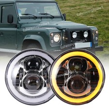 Für Land Rover 90/110 Defender Mercedes-Benz G-Klasse 7 Zoll LED Scheinwerfer