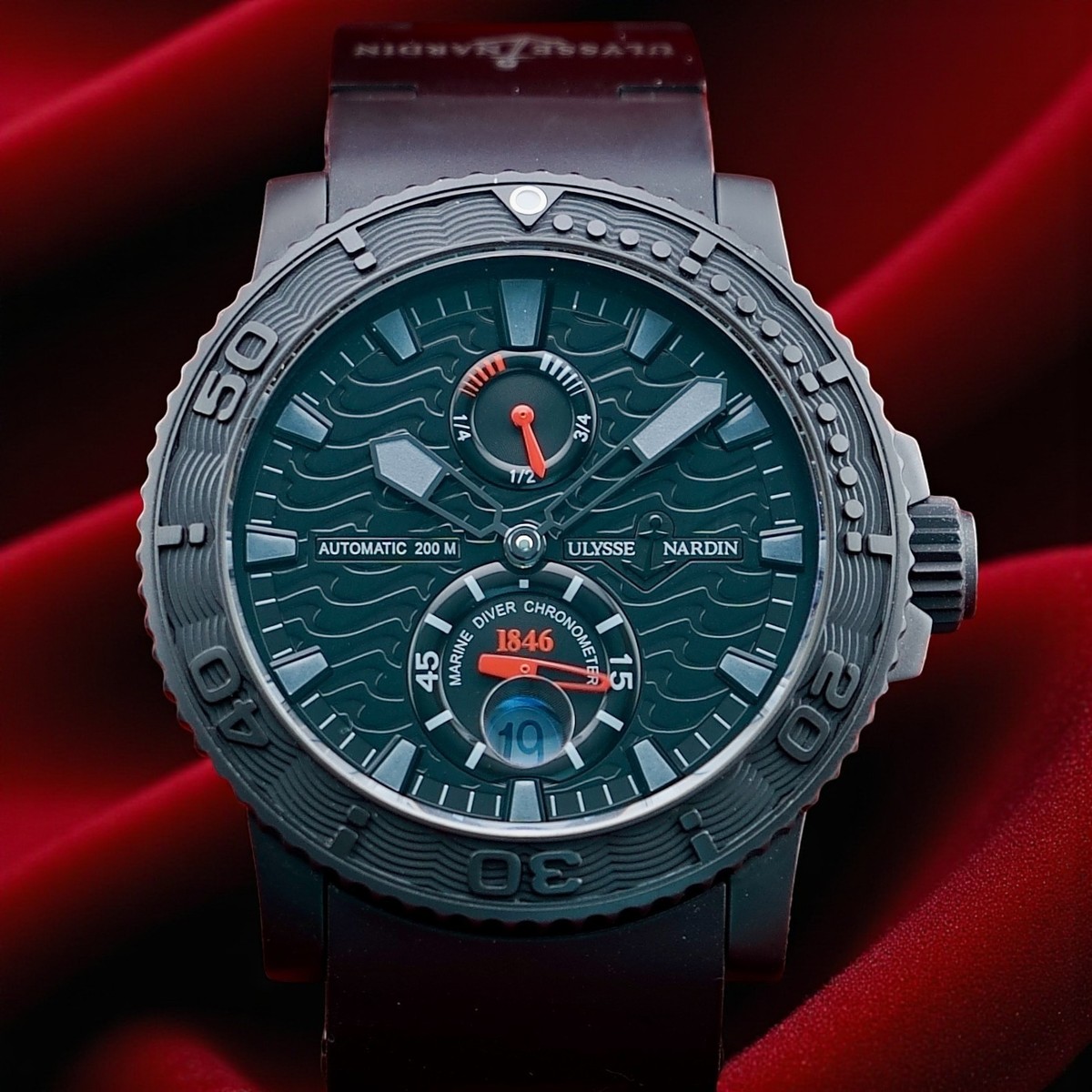 Ulysse Nardin Black Sea Maxi Marine Diver 263-38LE | eBay