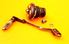 1998 - 1999 Honda Cr125r Cr125 Power Valve Governor And Rod Actuator Linkage