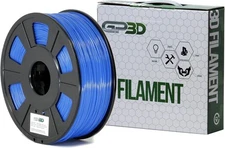 GP3D FLEX Blue 3D Printer Filament 1.75mm, 0.5kg, High Precision, Low Warp