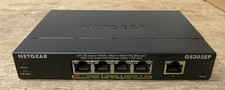NETGEAR Managed PoE+ Switch 5 Port Gigabit Ethernet GS305EP (OFFERS WELCOME)