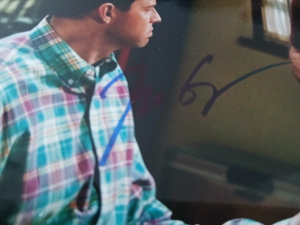 Two and a Half Men - Autogramm - 3x handsigniertes Großfoto - Charlie Sheen,JC&. - Bild 3 von 3