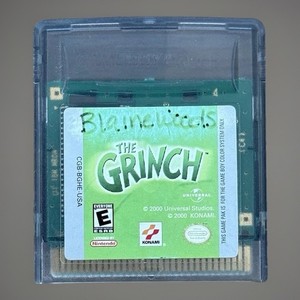 The Grinch Gameboy Color | eBay