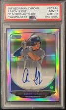 2013 Bowman Football Rookie Chrome Refractor Autographs Guide 97