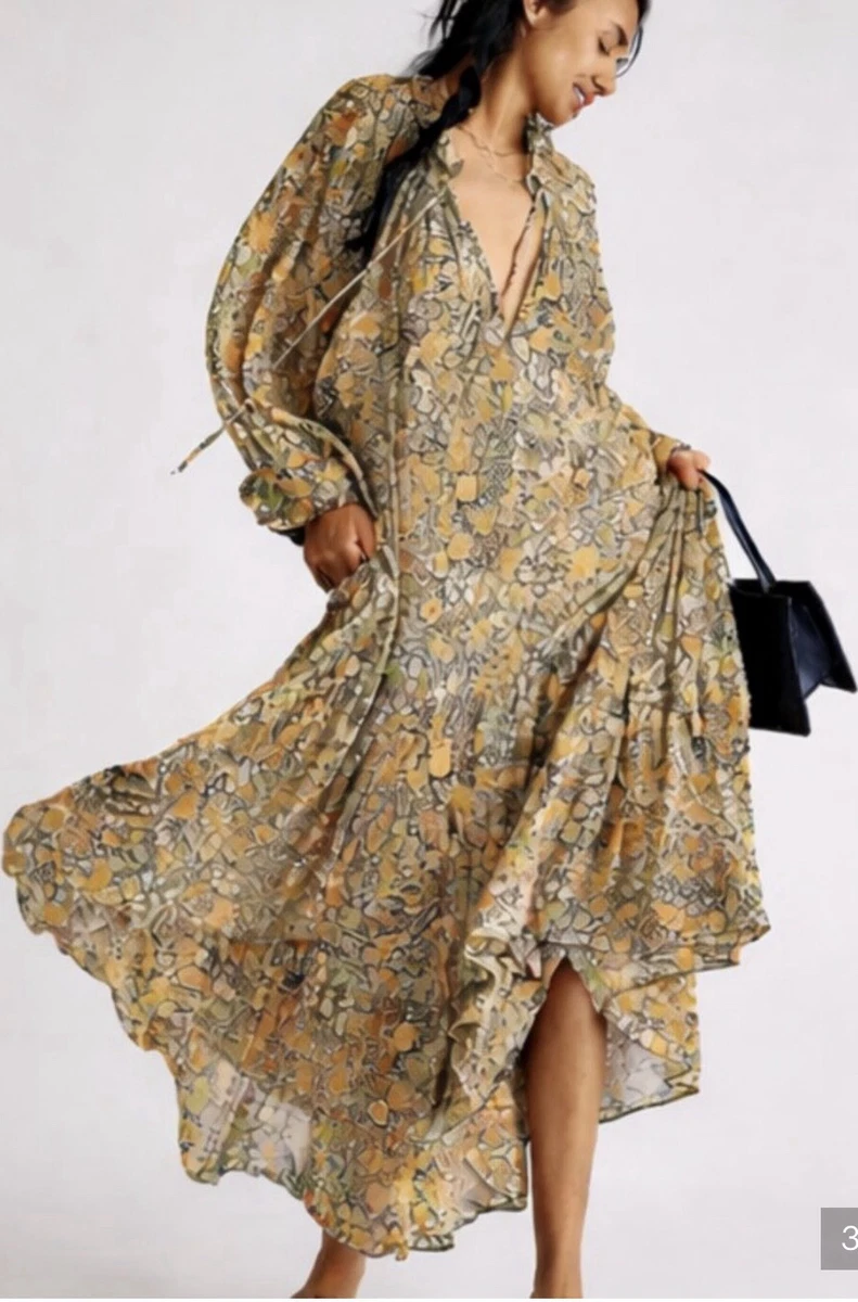 sachin and babi light blue dress R M Richards Plus Size Halter Keyhole Floral Chiffon A-Line Maxi Dress, Womens, 16w, Navy