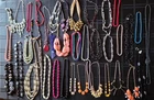 42-Piece Vintage Estate Costume Jewelry Necklace Mixed Lot