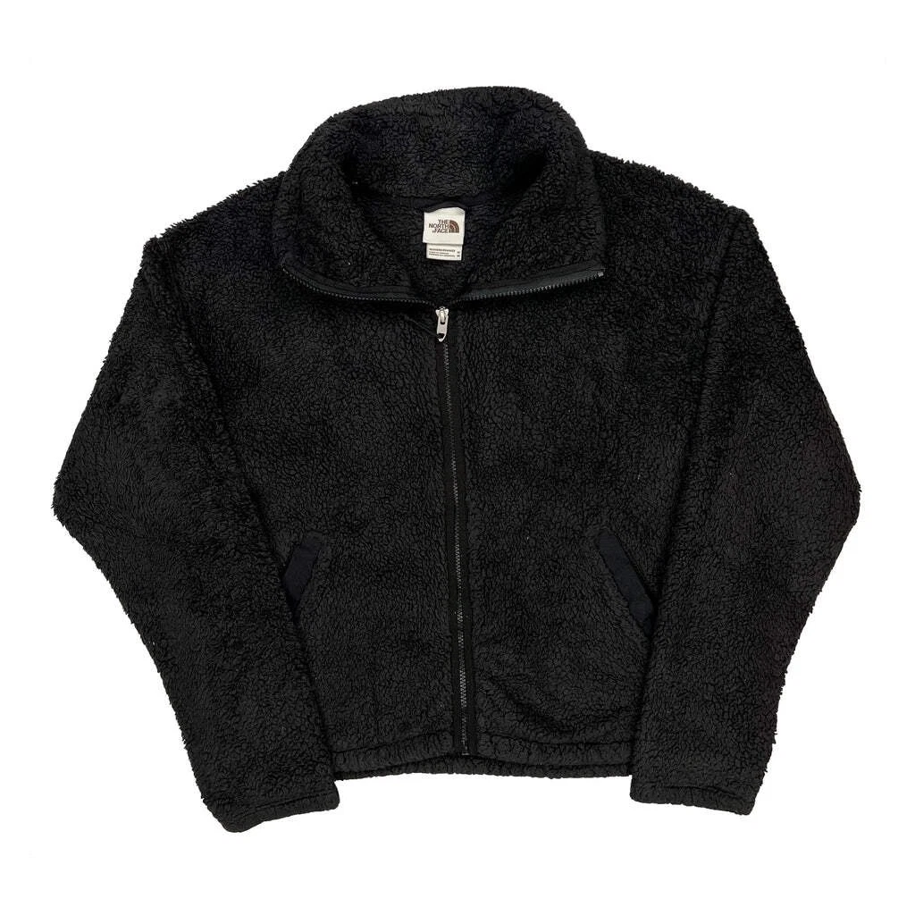 The North Face Fleece Jacket - Medium Black Polyester